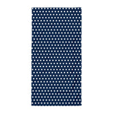 White on Oxford Blue Polka Dots Beach Bath Towel, Towel, $ 42.95, A Moment Of Now™